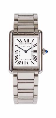 Cartier Tank Must - Asta di Natale - Argenti, vetri, porcellane, incisione, militaria, tappeti