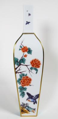 Flaschenförmige Vase, Meissen, 1976 - Christmas auction - Silver, glass, porcelain, graphics, militaria, carpets