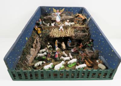 Weihnachtskrippe - Vánoční aukce - Stříbro, sklo, porcelán, Moderní umění grafika, koberce