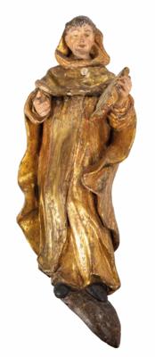 Hl. Mönch - Hl. Benedikt oder Hl. Antonius von Padua?, Österreich, 17. Jahrhundert - Vánoční aukce