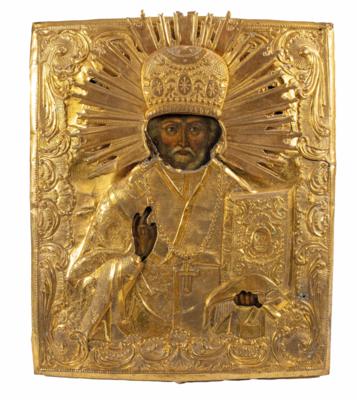 Russische Ikone, 18. Jahrhundert - Christmas auction