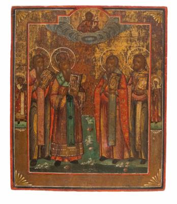 Russische Ikone, 19. Jahrhundert - Vánoční aukce