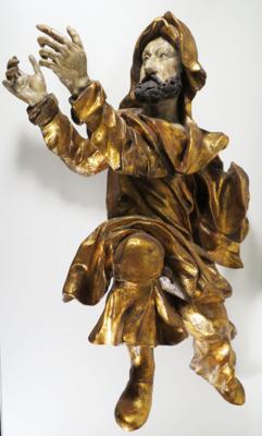 Gott Vater, wohl aus einer Marienkrönung, Alpenländisch um 1700 - Adventauktion