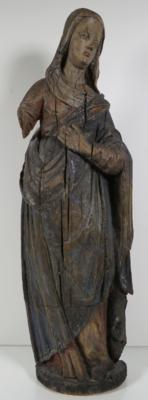 Mater Dolorosa, wohl im 18. Jahrhundert nach gotischem Vorbild gearbeitet - Advent Auction