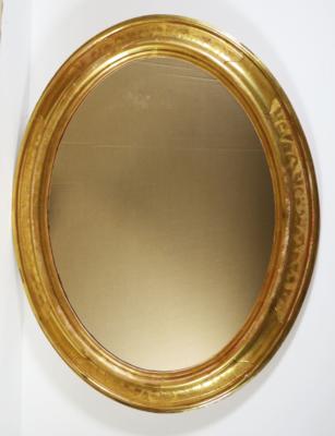 Ovaler Spiegel, 20. Jahrhundert - Advent Auction