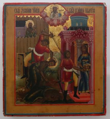 Russische Ikone, 18./19. Jahrhundert - Easter Auction