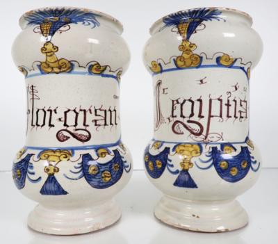 Zwei Albarelli, Italien, 18. Jahrhundert - Velikonoční aukce