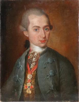 Österreichischer Porträtist, 2. Hälfte 18. Jahrhundert - LETNÍ AUKCE