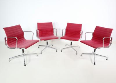Satz von 4 Eames Lounge Chairs, EA 108 - SUMMER AUCTION