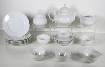 Teeservice, Augarten, Wien, 2. Hälfte 20. Jahrhundert - Porcelain, glass and collectibles