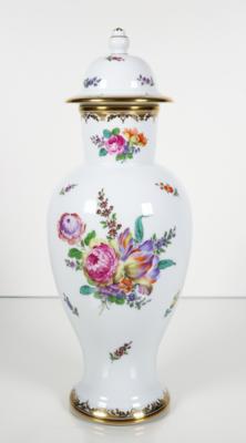Deckelvase, Augarten, Wien, 2. Hälfte 20. Jahrhundert - Porzellan, Glas und Sammelgegenstände
