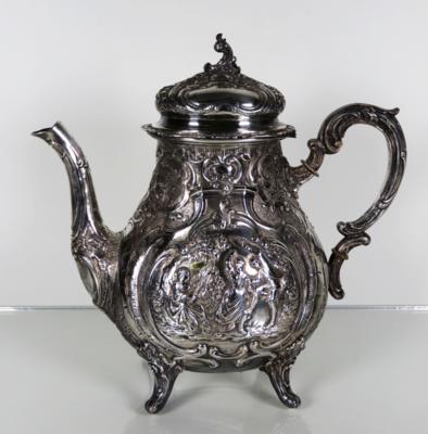 Deutsche Kaffekanne um 1900 - Porcelán, sklo a sběratelské předměty