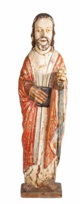 Hl. Johannes der Evangelist, Alpenländisch, 14. Jahrhundert - Porzellan, Glas und Sammelgegenstände