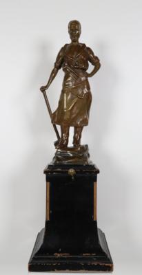 Bronzeskulptur, K. und K. Kunst-Erzgießerei Wien, 1. Viertel 20. Jahrhundert - Porcelain, glass and collectibles