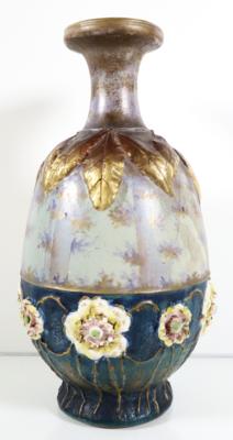 Vase, Amphorawerke, Riessner, Stellmacher  &  Kessel, Turn bei Teplitz, Anfang 20. Jahrhundert - Porzellan, Glas und Sammelgegenstände