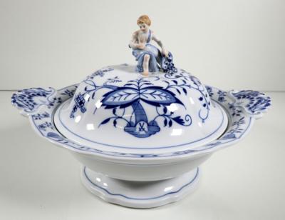 Zwiebelmuster Deckelterrine, Meissen, 1983 - Porzellan, Glas und Sammelgegenstände