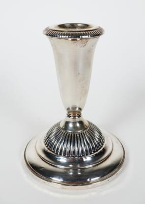 Kerzenständer, Fa. Fisher, USA, 20. Jahrhundert - Silver
