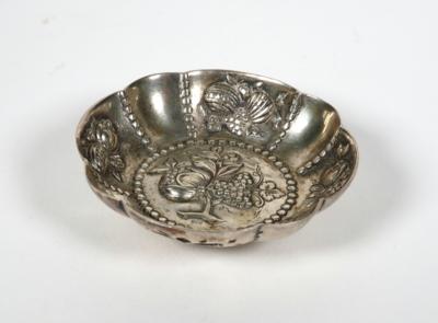 Kleine Silberschale im Barockstil, um 1900 - Silver