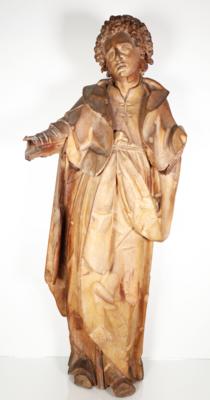 Hl. Evangelist Johannes, Tirol/Oberitalien 17. Jahrhundert - Porcellana, vetro e oggetti da collezione