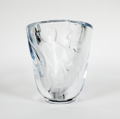 Vase, Glasfachschule Eisenbrod (Zelezny Brod), um 1950 - Porcellana, vetro e oggetti da collezione