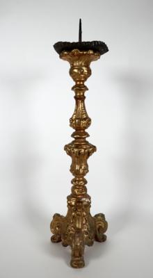 Kerzenleuchter im Barockstil,19. Jahrhundert - Porzellan, Glas und Sammelgegenstände