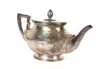 Wiener Silber Teekanne - Porzellan, Glas und Sammelgegenstände