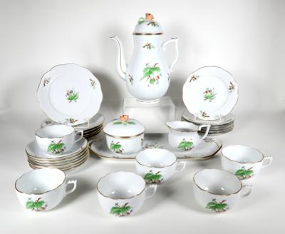 Kaffeeservice, Herend, Ungarn, 2. Hälfte 20. Jahrhundert - Porcelain, glass and collectibles