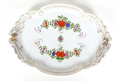 Ovale Anbieteplatte, Meissen,1969 - Porcellana, vetro e oggetti da collezione