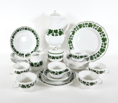 Kaffeeservice, Meissen, 2. Hälfte 20. Jahrhundert - Porcelain, glass and collectibles