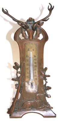 Jagdliches Thermometer - Kunst, Antiquitäten und Schmuck
