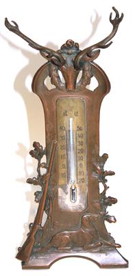 Jagdliches Thermometer - Antiques, art and jewellery