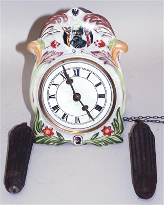 Patriotische Wanduhr - Antiques, art and jewellery