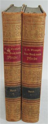 C. G. Wrangel "Das Buch vom Pferde", 2 Bände - Arte, antiquariato e gioielli