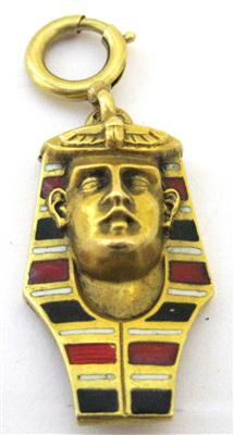 Pharaonenkopf- Anhänger - Kunst, Antiquitäten und Schmuck