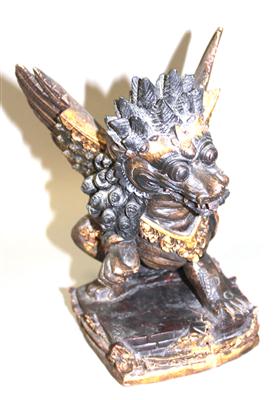 Asiatische Holzfigur - Kunst, Antiquitäten und Schmuck