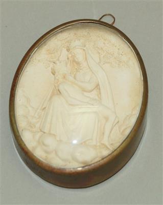 Gipsrelief "Maria Dreieichen" - Arte, antiquariato e gioielli