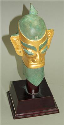 Miniaturbronzemaske - Kunst, Antiquitäten und Schmuck