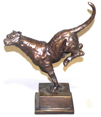 Bronzefigur "Raubkatze" - Kunst, Antiquitäten und Schmuck