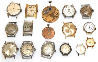 Konvolut Armbanduhren - Antiques, art and jewellery