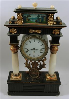 Biedermeier Kommodenuhr - Kunst, Antiquitäten und Schmuck