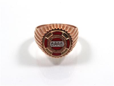 Ring "ÖAAB" - Kunst, Antiquitäten und Schmuck