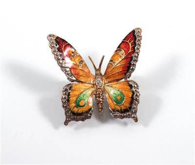 Schmetterlingsbrosche - Antiques, art and jewellery