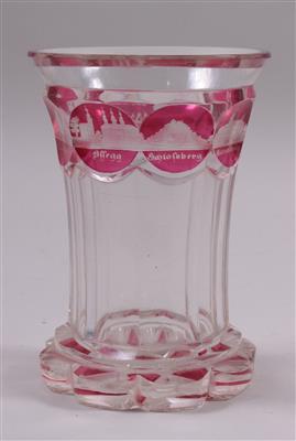 Böhmischer Glasbecher - Arte, antiquariato e gioielli