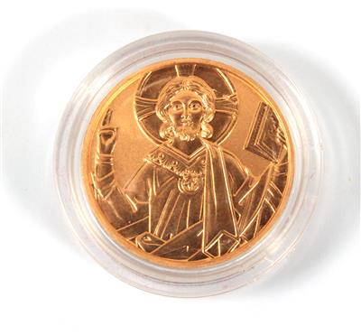 Goldmünze, 500,- Schilling, "Geburt Christi" - Kunst, Antiquitäten und Schmuck