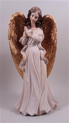 Holzfigur "Stehende Engel" - Kunst, Antiquitäten und Schmuck