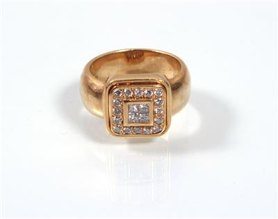 Brillant- Diamantdamenring - Arte, antiquariato e gioielli