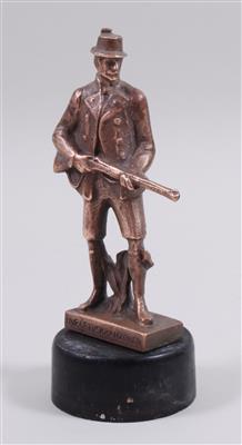Kleine Bronzefigur "Jäger" - Kunst, Antiquitäten und Schmuck