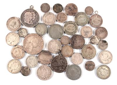 Konvolut Silbermünzen - Kunst, Antiquitäten und Schmuck
