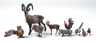 10 wiener Bronzefiguren - Kunst, Antiquitäten und Schmuck