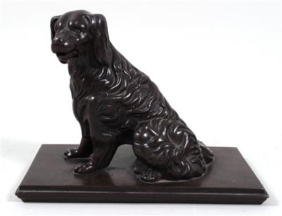 Bronzefigur "Hund" - Umění, starožitnosti a šperky